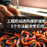 工程机械选购维护指南：5个方法解决常见问题（图2）