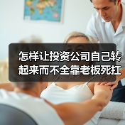 怎样让投资公司自己转起来而不全靠老板死扛?(图1) 怎样让投资公司自己转起来而不全靠老板死扛?(图1)