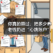 你真的算过，把多少养老钱扔进“心跳账户”才不后悔吗？