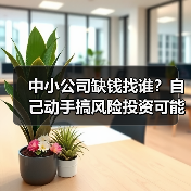 中小公司缺钱找谁?自己动手搞风险投资可能吗?(图2) 中小公司缺钱找谁?自己动手搞风险投资可能吗?(图2)