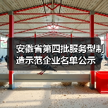 安徽省第四批服务型制造示范企业名单公示(图4) 安徽省第四批服务型制造示范企业名单公示(图4)