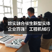 数实融合催生新型实体企业百强！工程机械行业企业排名靠前