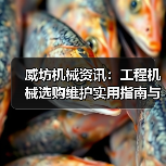威坊机械资讯:工程机械选购维护实用指南与常见问题解析(图1) 威坊机械资讯:工程机械选购维护实用指南与常见问题解析(图1)