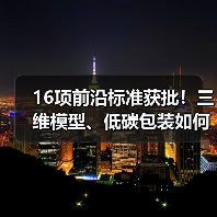 16项前沿标准获批!三维模型、低碳包装如何引领行业?(图2) 16项前沿标准获批!三维模型、低碳包装如何引领行业?(图2)