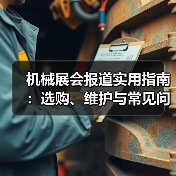 机械展会报道实用指南:选购、维护与常见问题解析2026(图3) 机械展会报道实用指南:选购、维护与常见问题解析2026(图3)