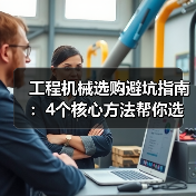 工程机械选购避坑指南:4个核心方法帮你选对挖掘机(图4) 工程机械选购避坑指南:4个核心方法帮你选对挖掘机(图4)