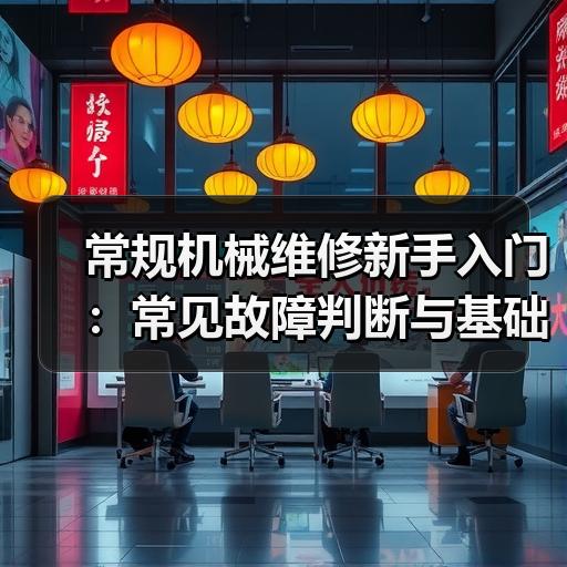 常规机械维修新手入门：常见故障判断与基础处理流程