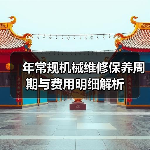 年常规机械维修保养周期与费用明细解析