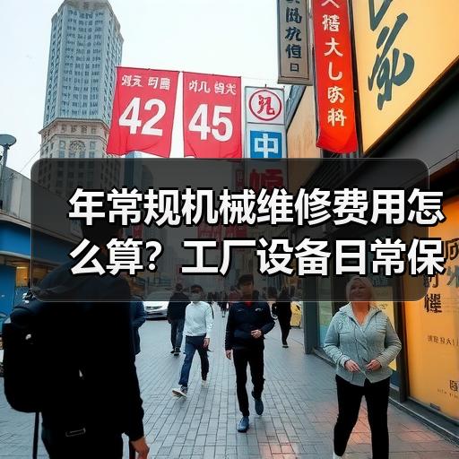 年常规机械维修费用怎么算？工厂设备日常保养报价明细参考