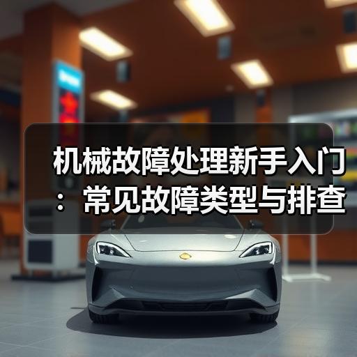 机械故障处理新手入门：常见故障类型与排查思路详解
