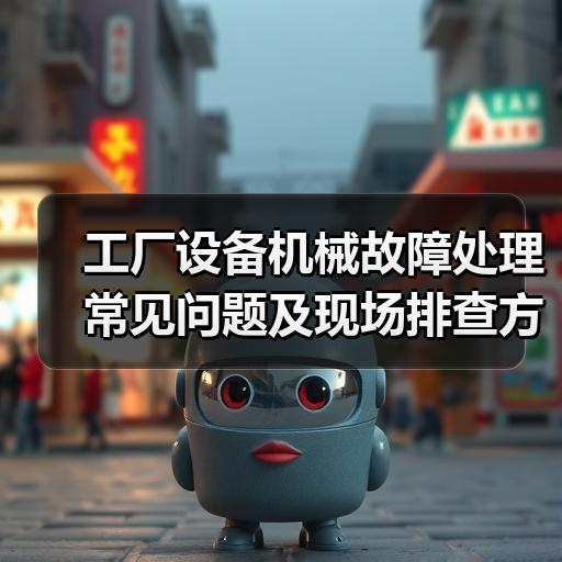 工厂设备机械故障处理常见问题及现场排查方法